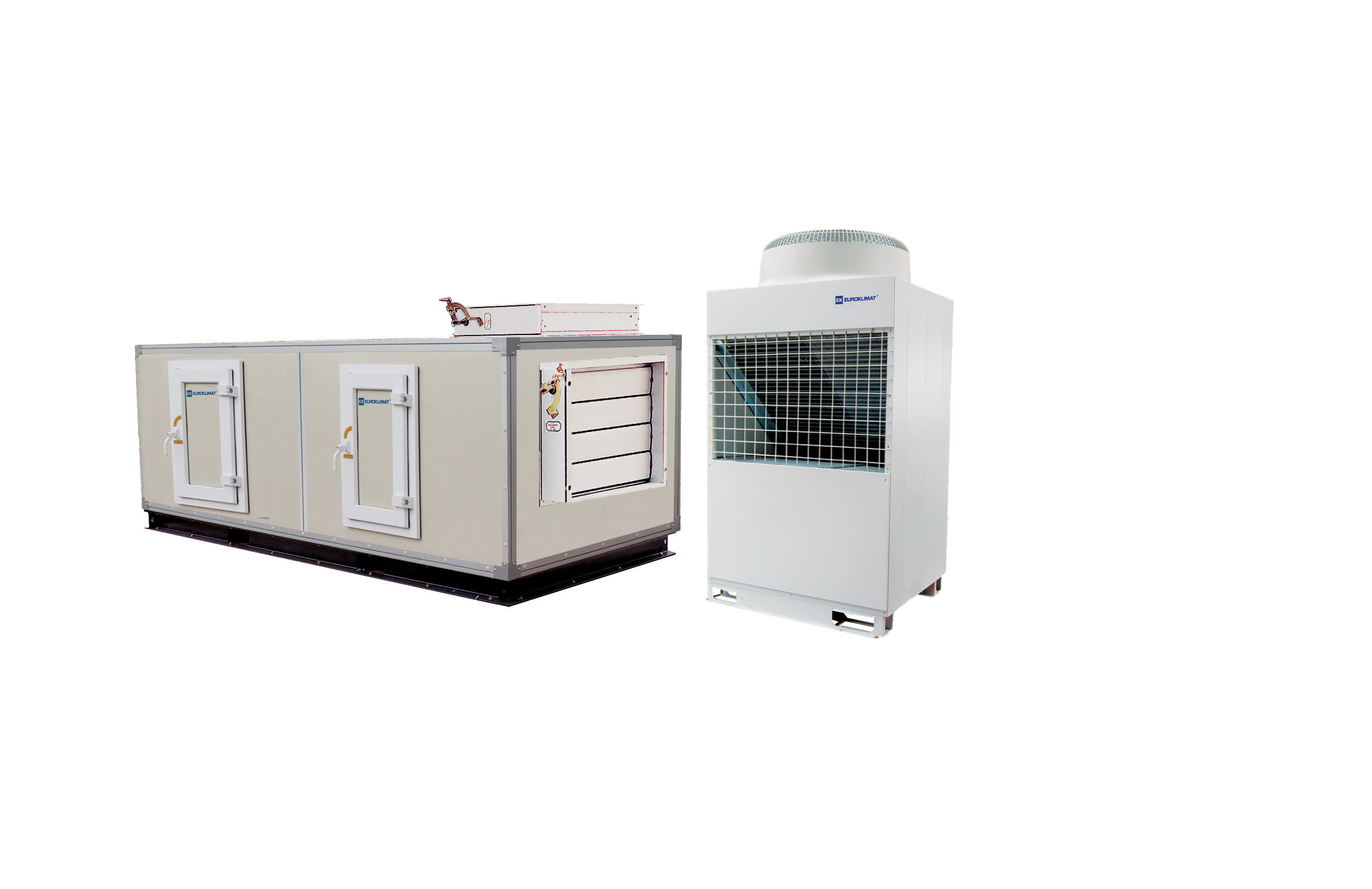 Klimaanlage-Einheiten der Reinraum-doppelte Haut-DX 30/50 Millimeter PU-Isolierung